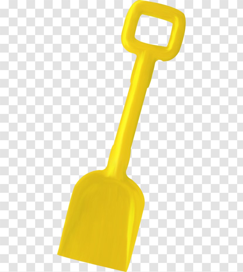 Yellow Shovel Download - Paint Roller Transparent PNG