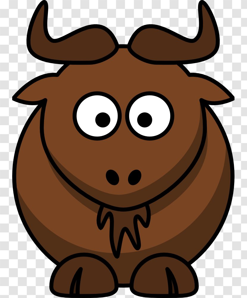 Water Buffalo Cattle American Bison Ox - Cartoon Sheep Clipart Transparent PNG