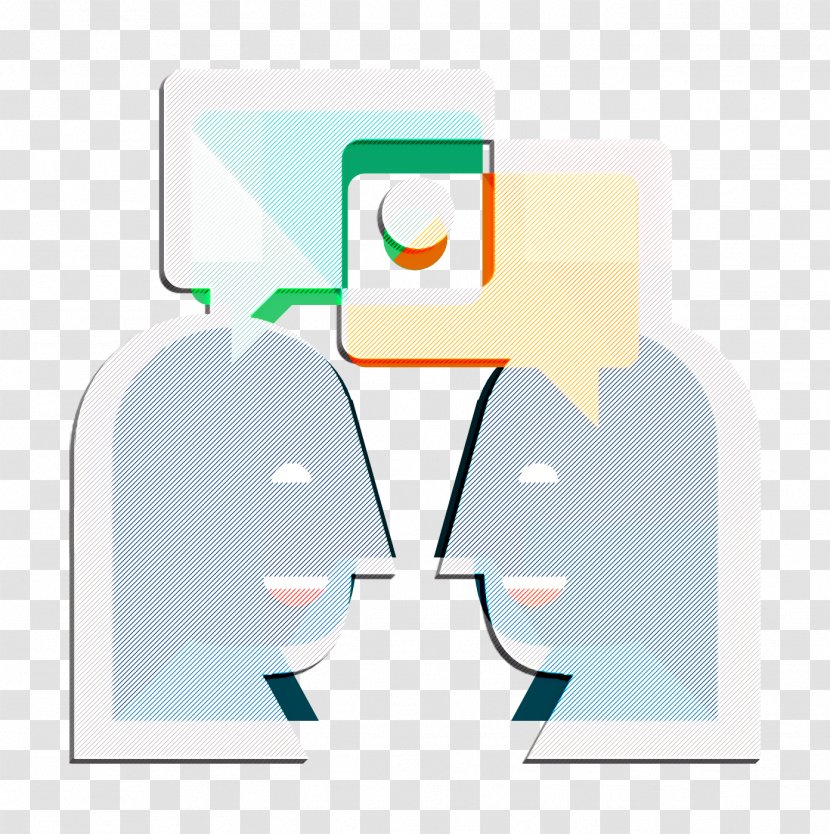 Business Icon Conversation - Animation - Logo Transparent PNG