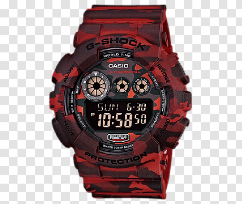 G-Shock Shock-resistant Watch Casio Clock - Gshock Transparent PNG