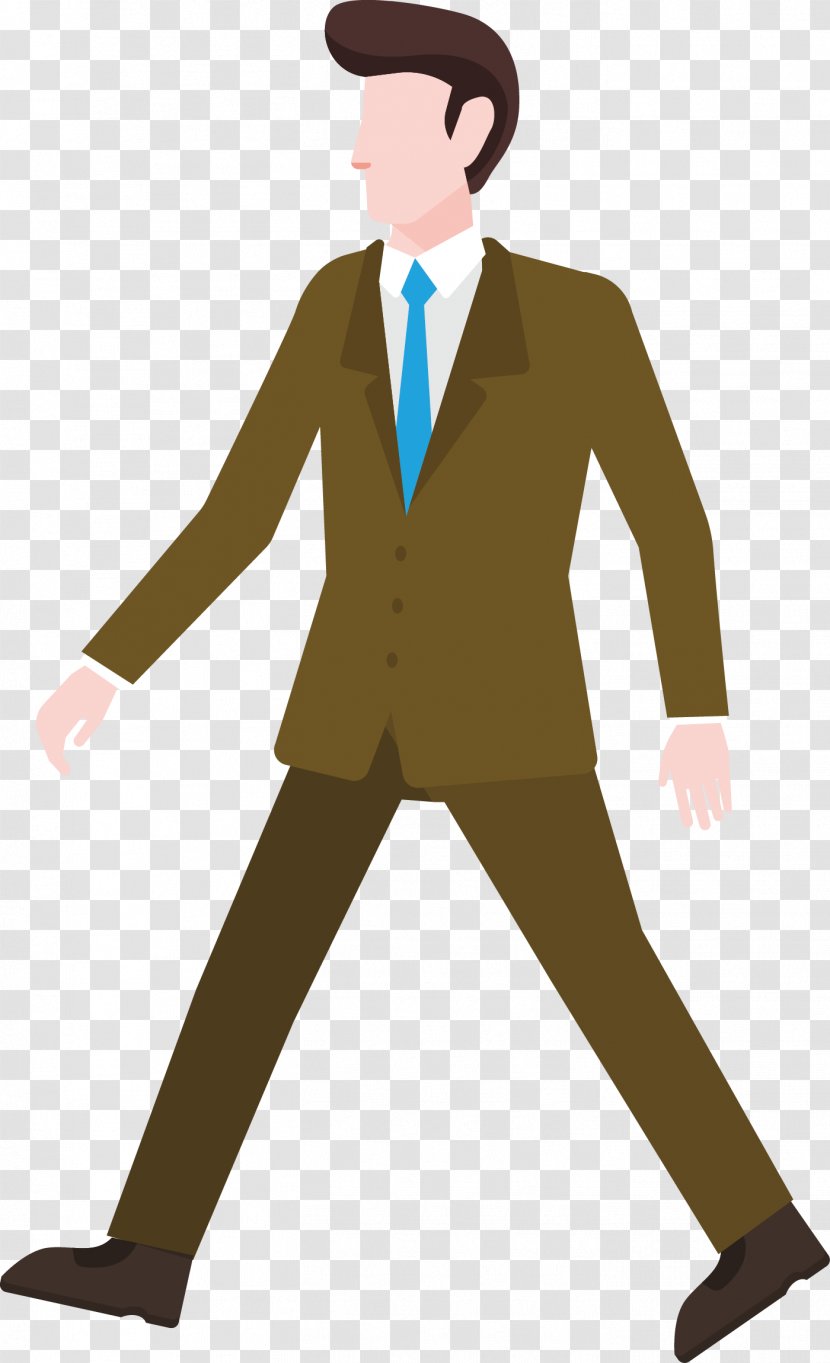 Illustration Cartoon Image Human - Suit - Shopping Wallpaper Transparent PNG