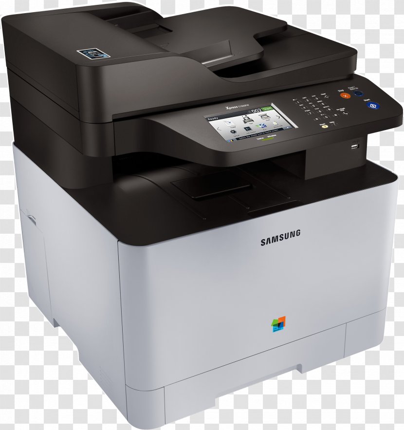 Samsung Xpress C1860 Hewlett-Packard HP Inc. SL-C1860FW Printing Multi-function Printer - Copy - Hewlett-packard Transparent PNG