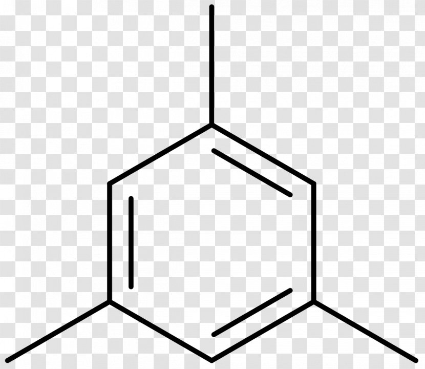 Mesitylene Formic Acid Chemistry Phenols Reaction Intermediate - Monochrome Transparent PNG