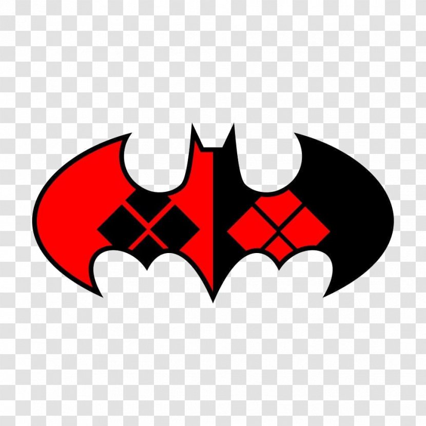 Harley Quinn Batman Joker Two-Face Logo - Streamer Transparent PNG