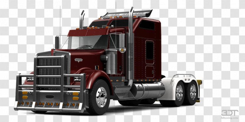 Kenworth W900 Car Truck Commercial Vehicle - Tuning Styling - Audio Transparent PNG