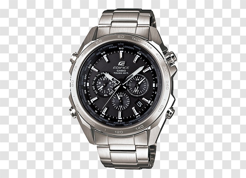 Casio EDIFICE EQB501D Solar-powered Watch - Solar Power - Edifice Transparent PNG