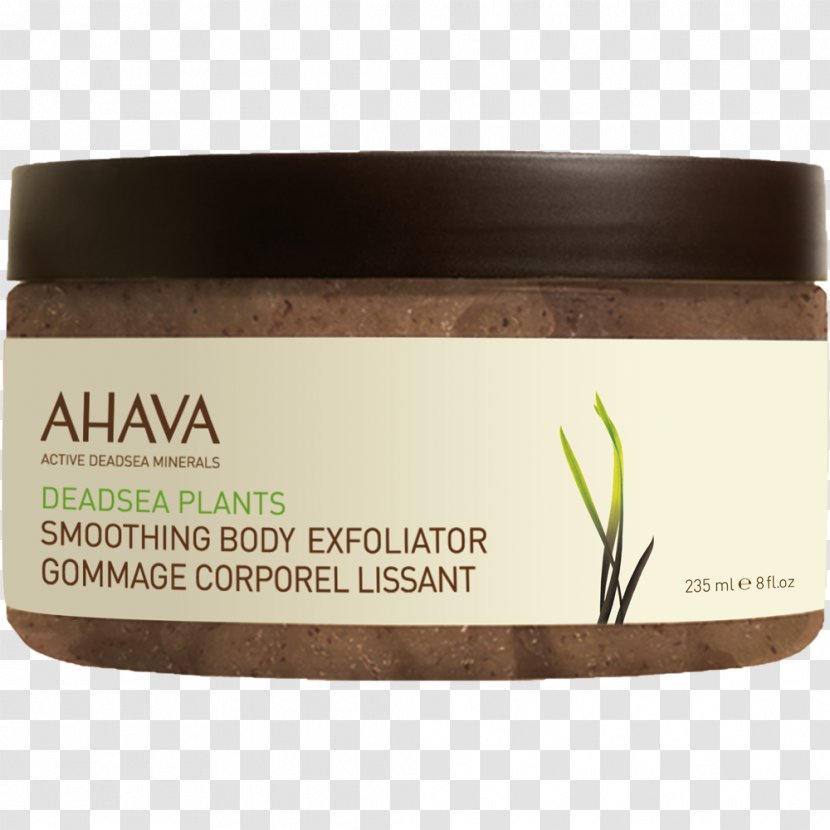Cream Dead Sea AHAVA Exfoliation Skin Care - Shower Gel - Products Transparent PNG
