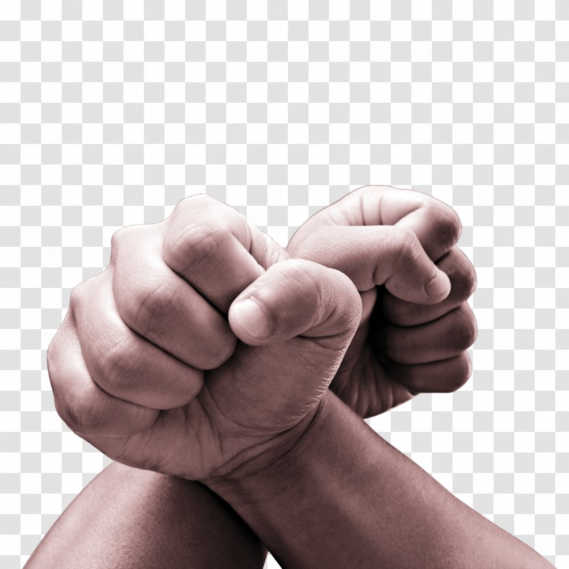 Handshake Fist Digit Business - Gratis - His Hand Clenched Transparent PNG