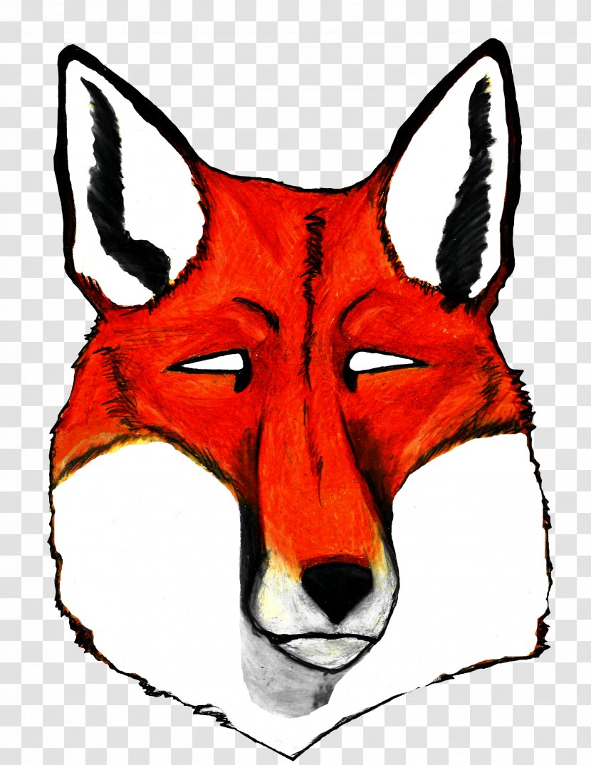 Red Fox Whiskers Snout Clip Art Transparent PNG