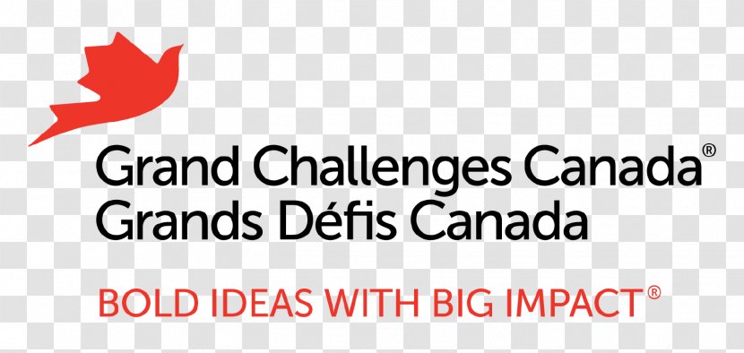 Logo Brand Font Line Grand Challenges Canada - Point Transparent PNG