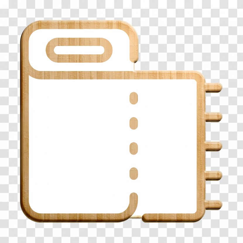 Medical Icon - Bandage - Rectangle Beige Transparent PNG