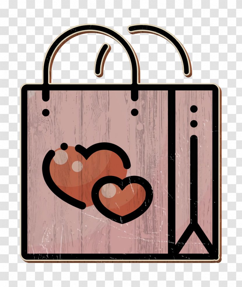 Bag Icon Heart Icon Wedding Icon Transparent PNG