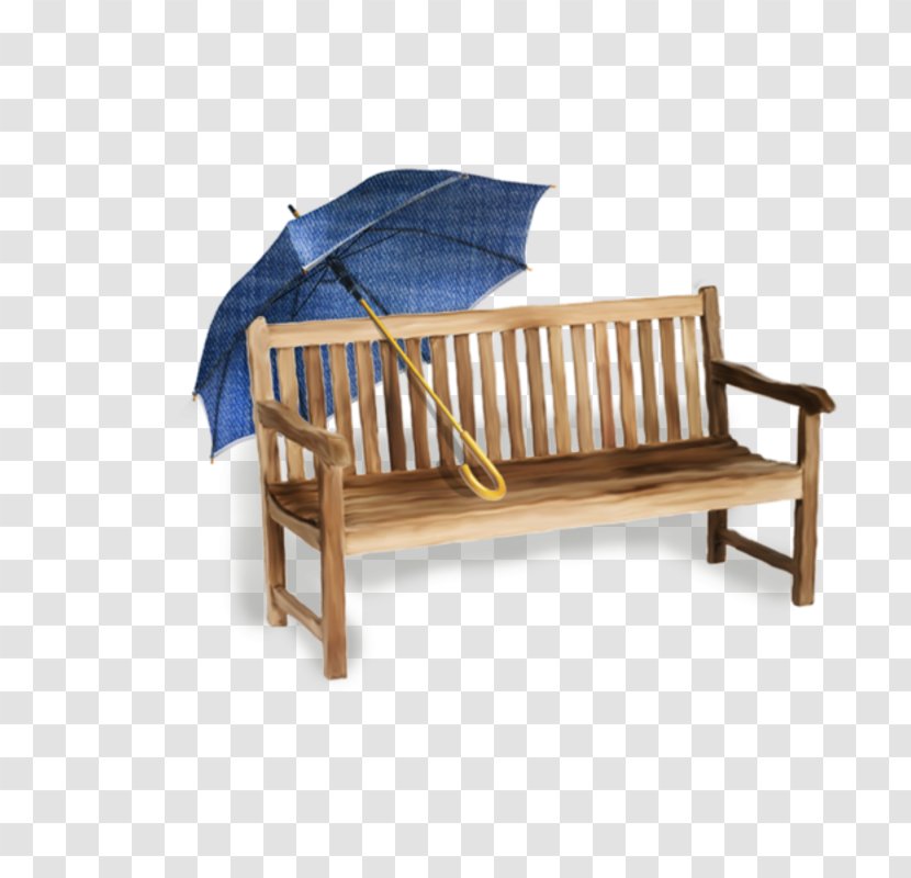 Table Bench Wood Chair Garden - Umbrella Transparent PNG
