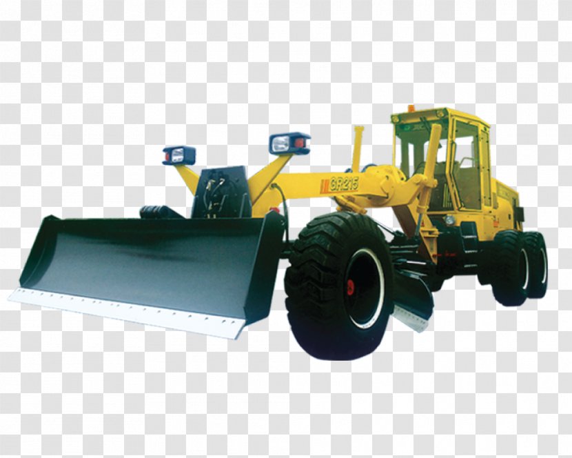 Tractor Grader Machine Excavator Bulldozer - Loader Transparent PNG