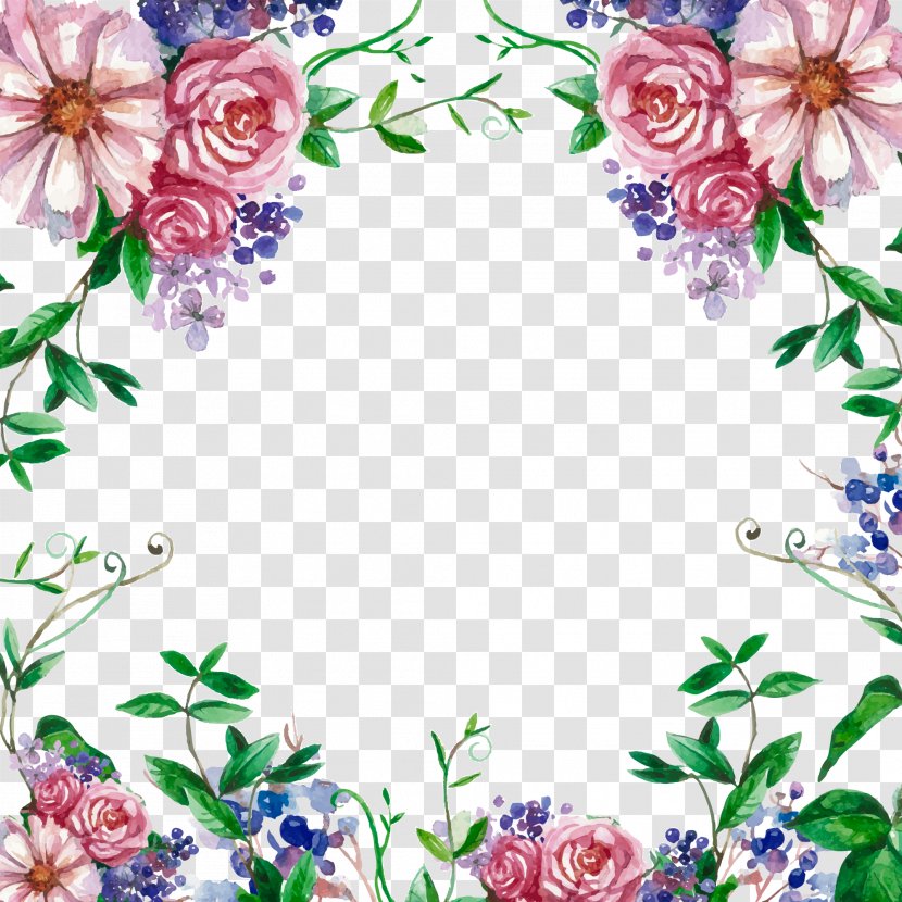 Wedding Invitation Flower Floral Design Invitations Decorative Elements Transparent Png,Diy Interior Design Projects