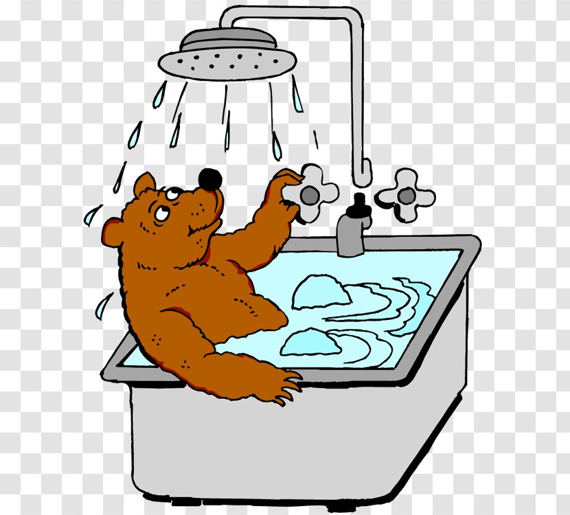Shower Animation Bathing Bathroom - Dog Like Mammal Transparent PNG