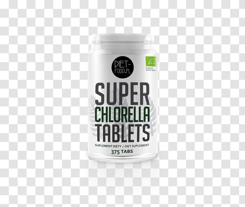 Organic Food Dietary Supplement Superfood Chlorella - Powder - Tablet Transparent PNG