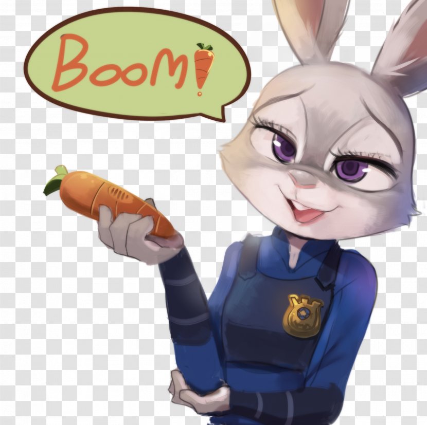 Lt. Judy Hopps Nick Wilde Finnick Art Film - 2016 - Fictional Character Transparent PNG