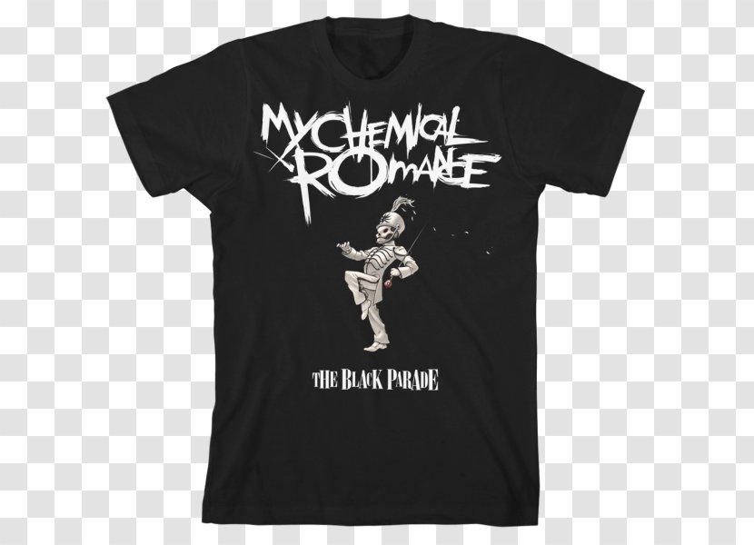 T-shirt The Black Parade World Tour My Chemical Romance Welcome To - Logo Transparent PNG