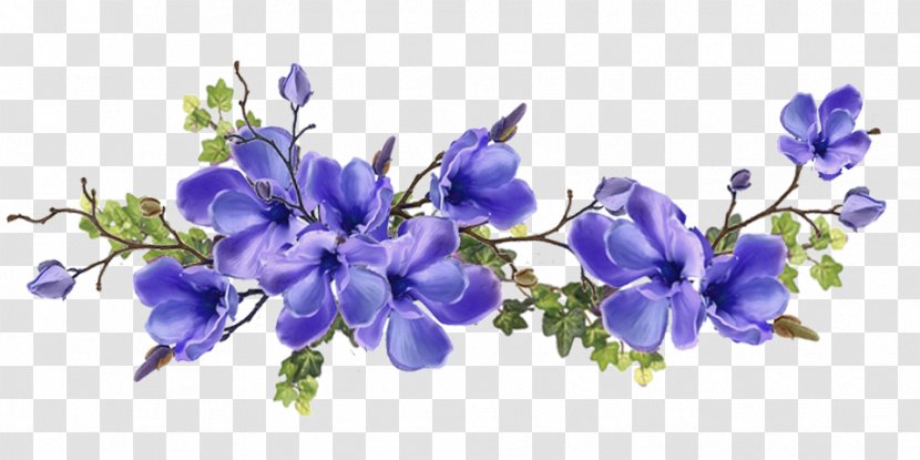 Desktop Wallpaper Flower Clip Art - Purple Transparent PNG
