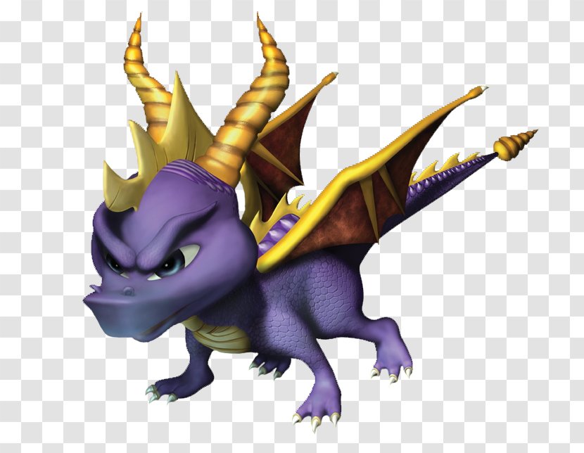 Spyro The Dragon Spyro: Season Of Ice 2: Flame Skylanders: Spyro's Adventure Legend Dawn - Mythical Creature - Fly Transparent PNG