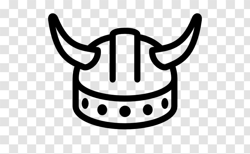 Vikings Vector Graphics - Line Art - Helm Symbol Transparent PNG