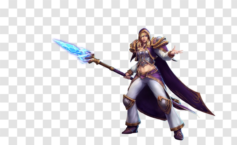Heroes Of The Storm World Warcraft: Legion Jaina Proudmoore Concept Art - Figurine - Sword Transparent PNG