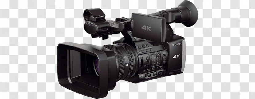 Sony Handycam FDR-AX1 4K Resolution Video Cameras Professional Camera Transparent PNG