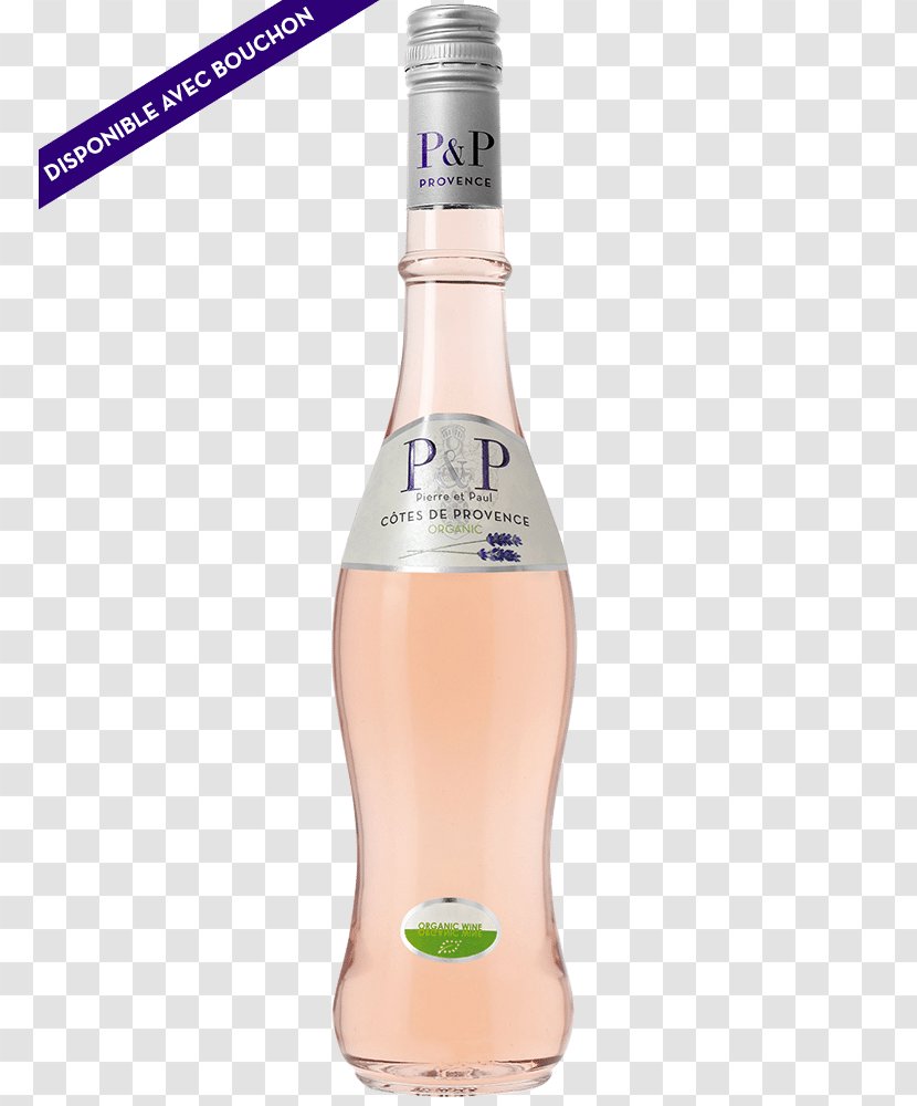 Côtes-de-provence AOC Rosé Liqueur Pierre Et Paul Wine Tasting - Distilled Beverage - Rose Transparent PNG