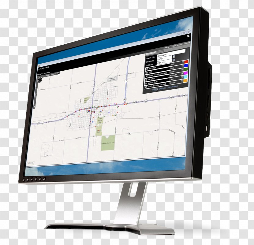 Computer Monitors Personal Output Device Multimedia Flat Panel Display - Software - Monitor Transparent PNG