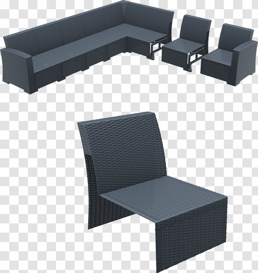 Table Garden Furniture Chair Rattan Transparent PNG