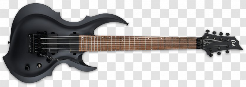 Gibson Les Paul Seven-string Guitar EDS-1275 Epiphone ESP Guitars - Sevenstring Transparent PNG
