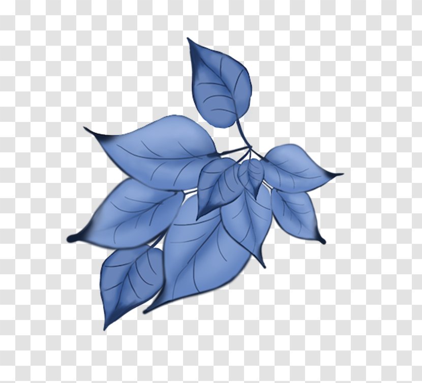 Drawing Blog Clip Art - Blue - Plant Transparent PNG
