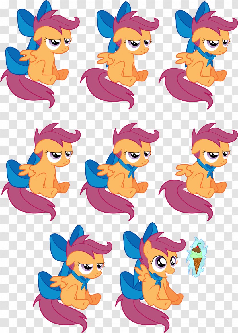 Scootaloo Apple Bloom Rainbow Dash Pony Fluttershy - Animated Series Transparent PNG