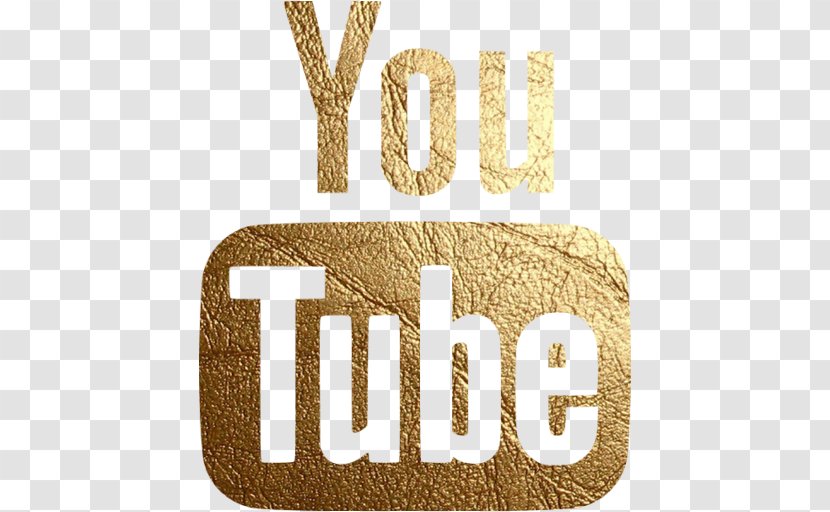 YouTube Logo - Cartoon - Gold Microphone Transparent PNG