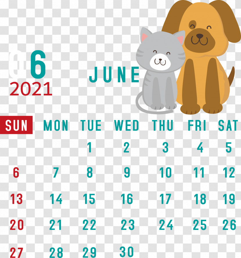 June 2021 Calendar 2021 Calendar June 2021 Printable Calendar Transparent PNG