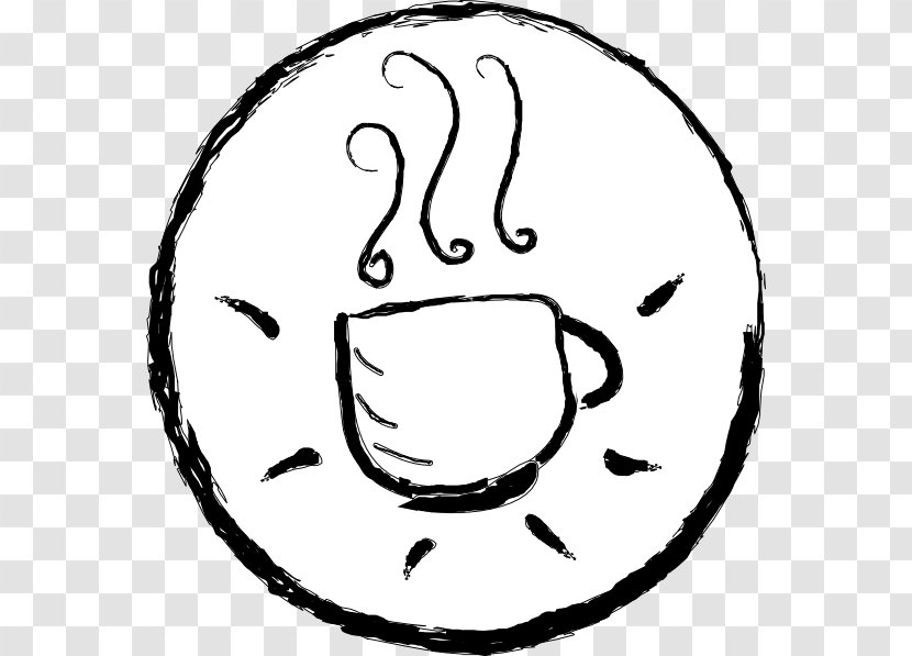 White Coffee Cup Tea Hot Chocolate - Cartoon Transparent PNG