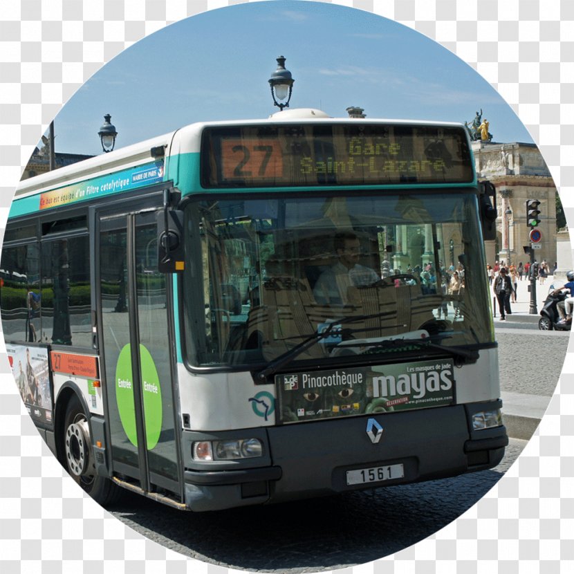 Paris Tour Bus Service Public Transport Villejuif - France Transparent PNG