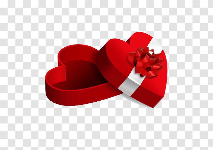 Gift Love Heart Valentine's Day - Valentine S Transparent PNG