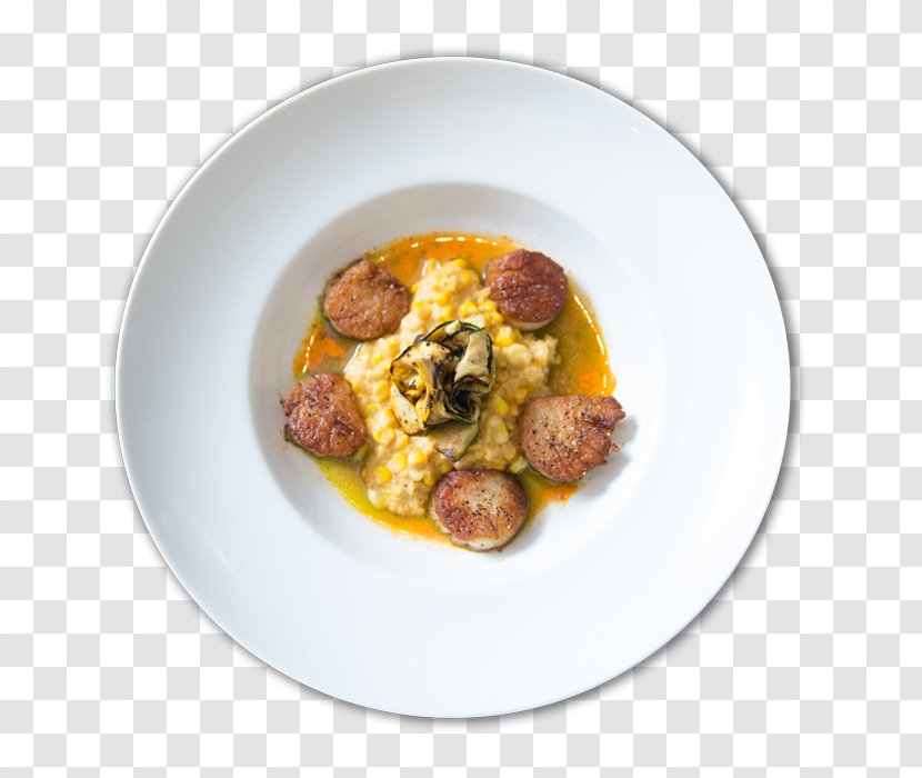 Vol-au-vent Vegetarian Cuisine Carpaccio Jean-Robert's Table Food - Scallops Transparent PNG