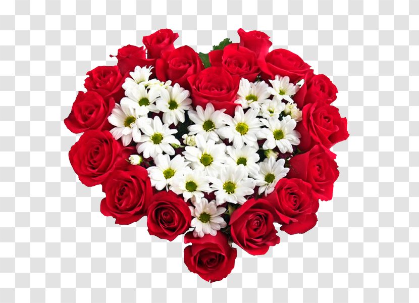 Buchet Express Rose Flower Bouquet Gift - Heart Transparent PNG