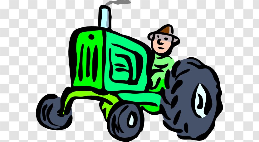 Farmer Agriculture Clip Art - Pen - Green Tractor Cliparts Transparent PNG