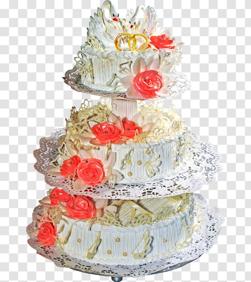 Torte Wedding Cake Sugar - Bolo Transparent PNG