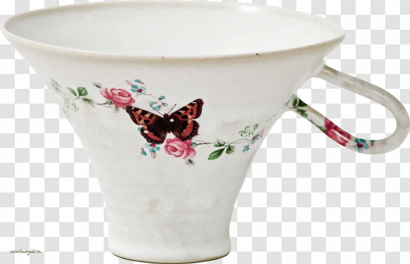 Teacup Mug Porcelain Ceramic - Handle - Cup Transparent PNG