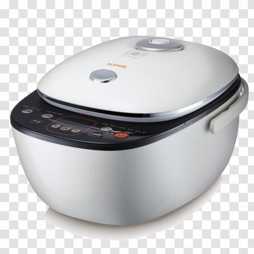 Rice Cooker Home Appliance Induction Cooking Kitchen - Slow - Silver Sticky Liner Transparent PNG