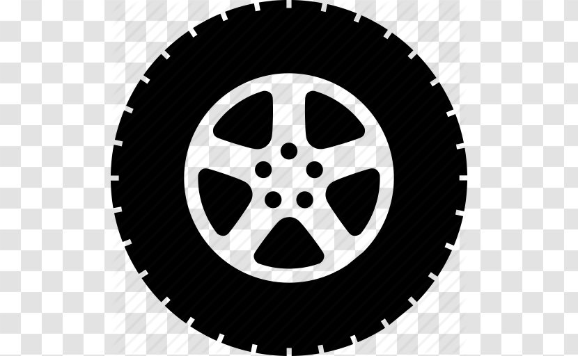 Car Tire Wheel - Automotive System - Single, Icon Transparent PNG