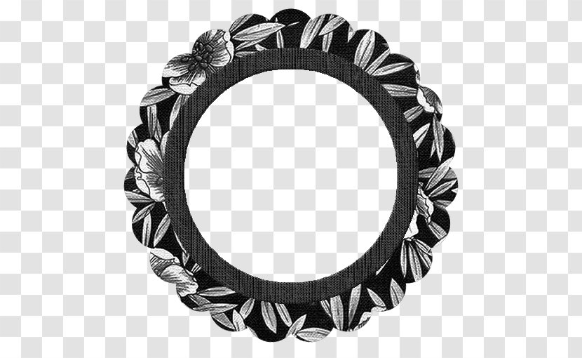 Animaatio Video Drawing - Black And White - Molduras Circulares Transparent PNG