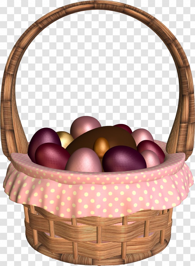 Easter Bunny Egg Basket - Holy Week Transparent PNG