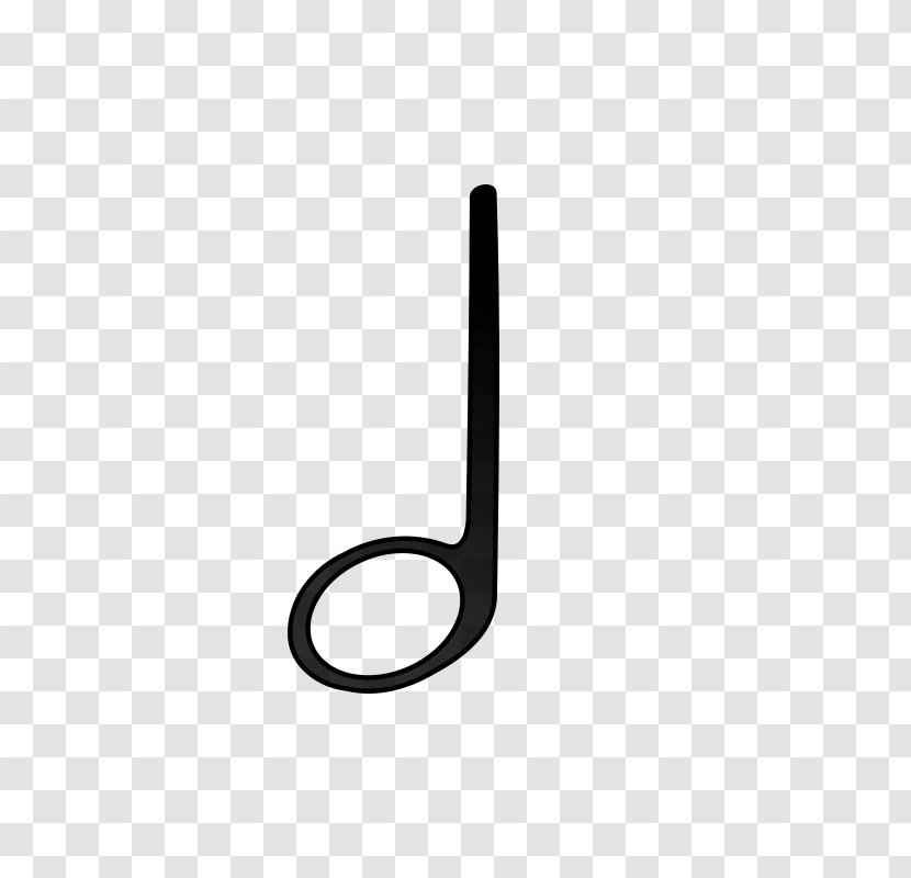 Half Note Stem Quarter Musical Eighth - Silhouette - Notation Transparent PNG