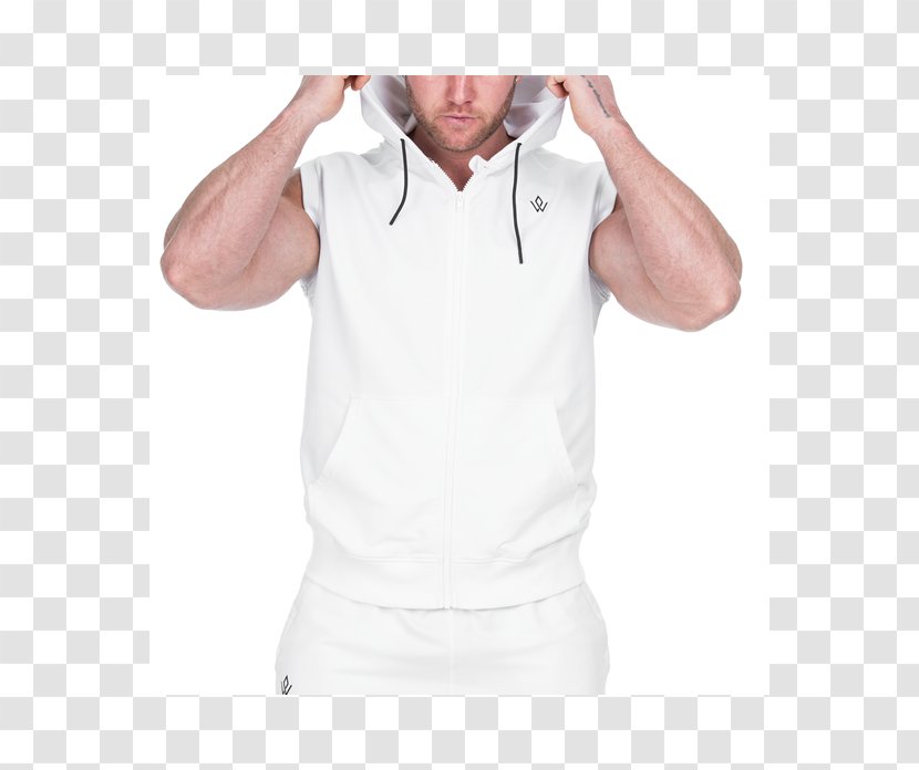 Hoodie T-shirt Neck Sleeveless Shirt - Hooddy Sports Transparent PNG